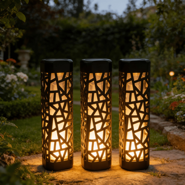 3 PACKS SOLAR GARDEN LED LIGHT(AMG-004)