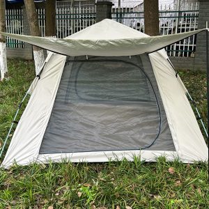 High window four sided tent (white)