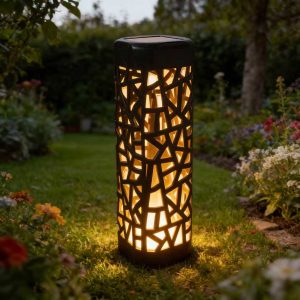 HF196903 3 PACKS SOLAR GARDEN LED LIGHT
